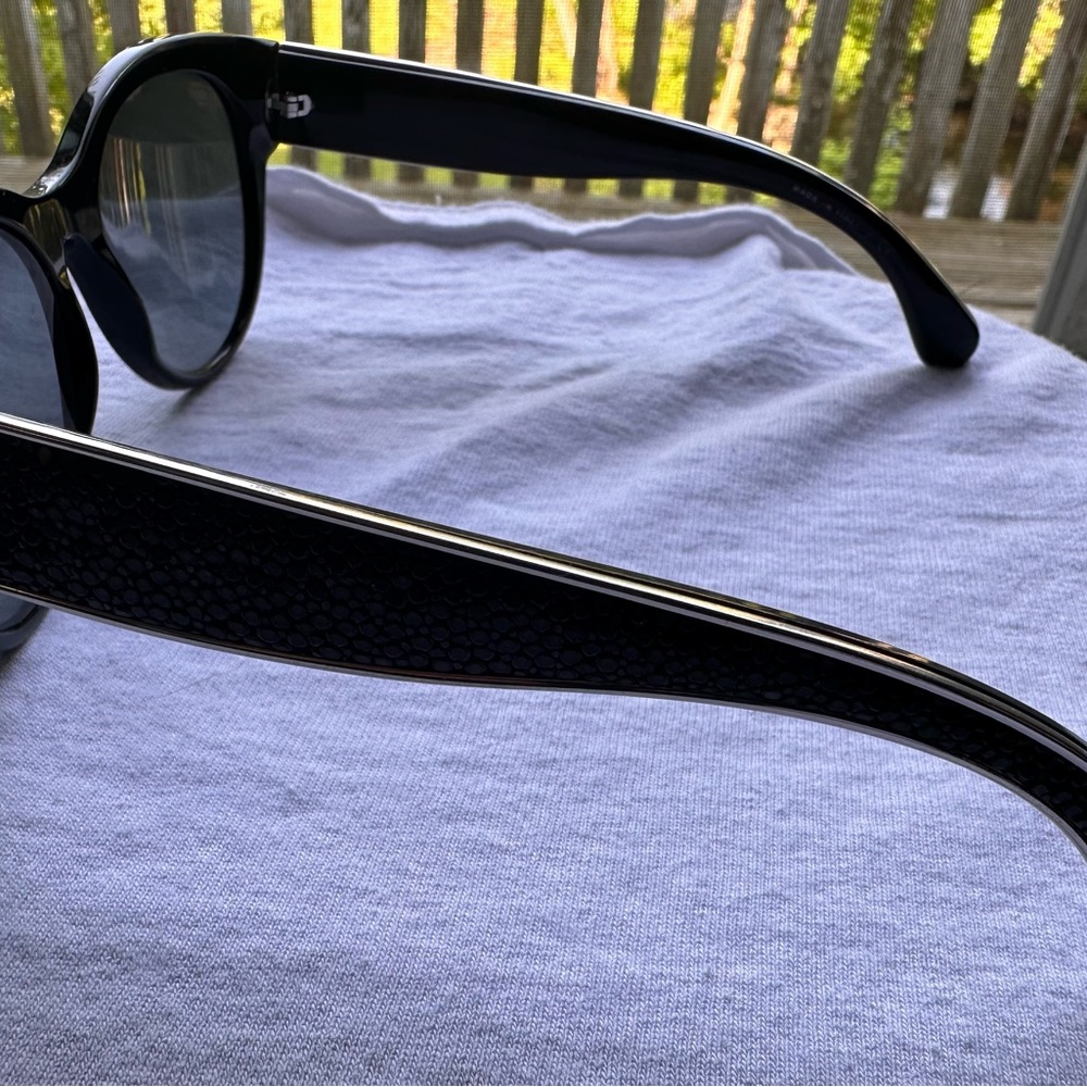 Authentic Chanel sunglasses with prescription lenses.